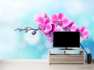 Фотообои Малиновое цветущее дерево - 2