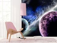 Фотошпалери Планети і метеорит - 4