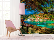 Фотошпалери Захід сонця в горах - 4