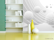 Фотошпалери Кулі 3д в тонелле - 3