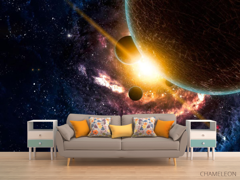 Фотообои Галактика и планеты - 1