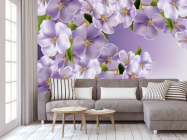 Фотообои Фиолетовые цветы - 3