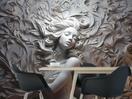 Фотошпалери Барелеф дівчина - 1