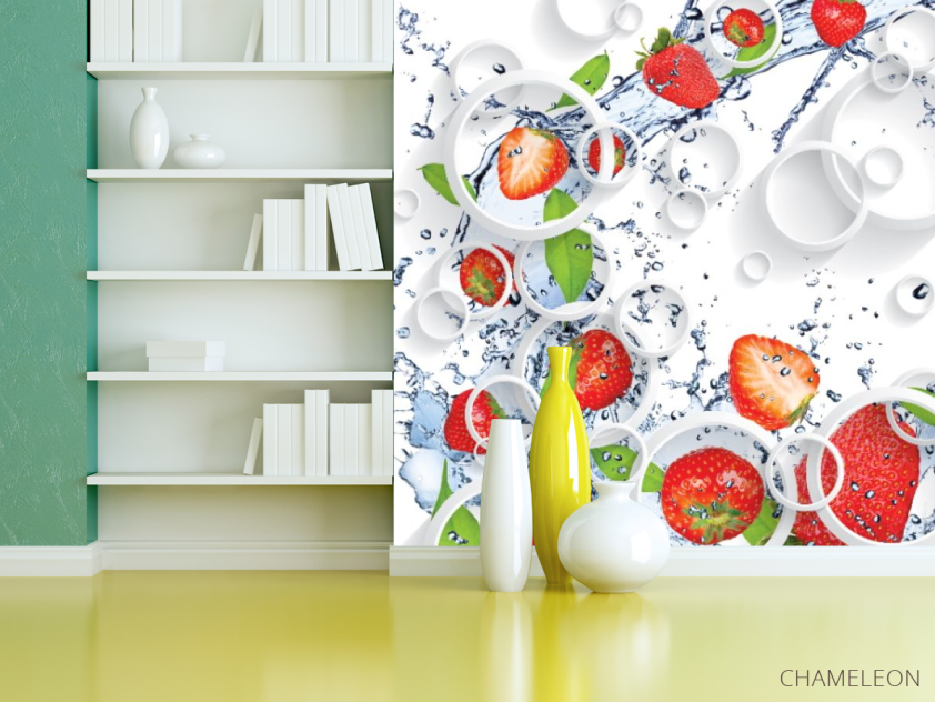 3д фотообои Фрукты - 3