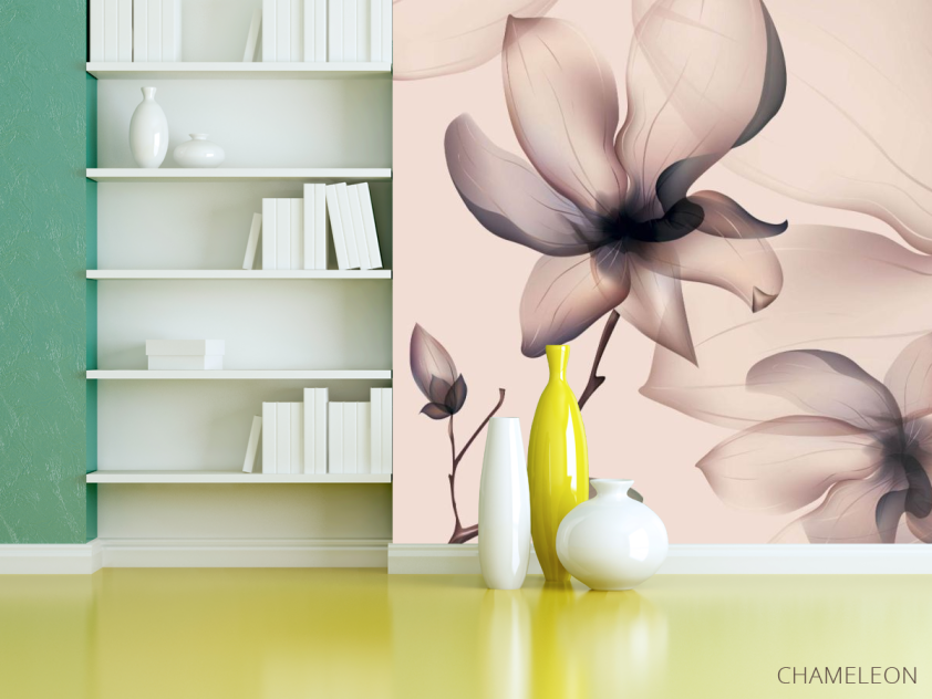 Фотообои Абстрактный 3д цветок - 3