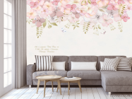 Фотообои Розовые нежные цветы - 3