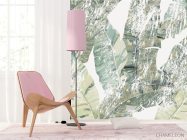 Фотошпалери Бананові листя з потертостями - 4