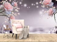 Фотообои 3d розы - 4