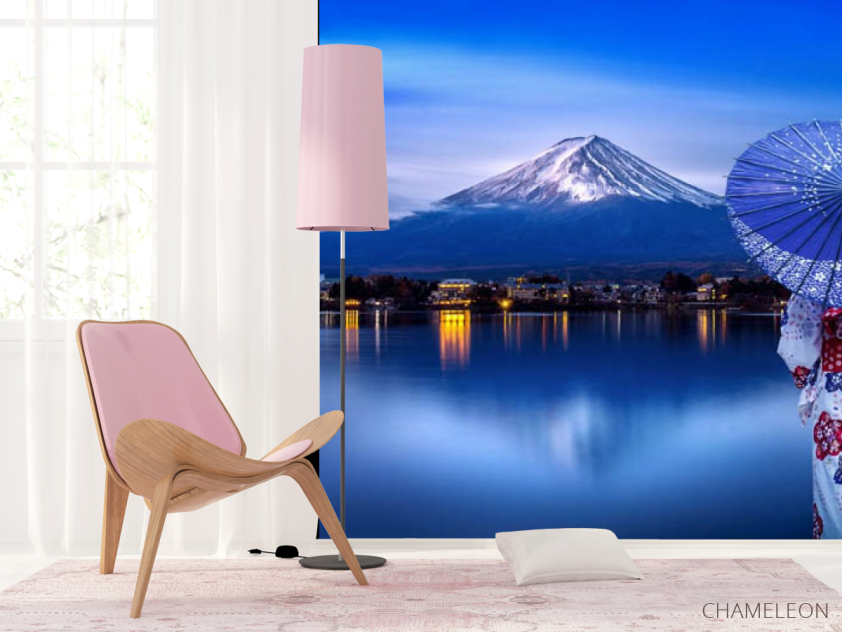 Фотошпалери гора в Японії - 4