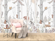 Фотообои Животные минимализм - 4