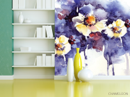 Фотошпалери Акварельні квіти - 3