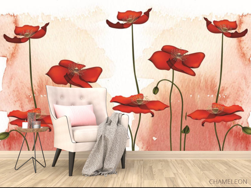 Фотообои маки - 4