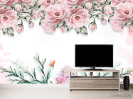 Фотообои Акварельные цветы - 2