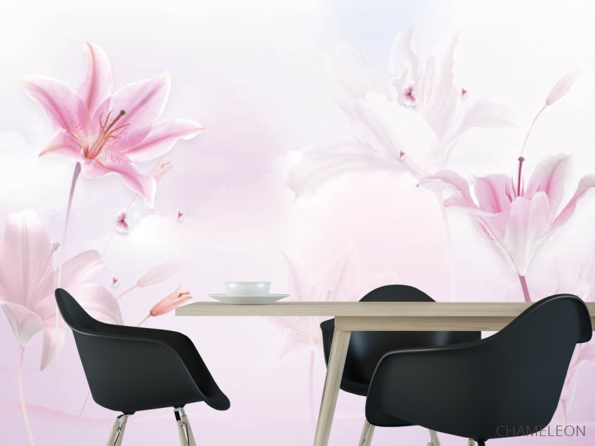 Фотошпалери Рожеві лілії - 1
