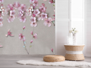 Фотошпалери Рожева гілка сакури - 2