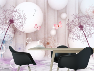 Фотошпалери кульбаби і кулі - 1