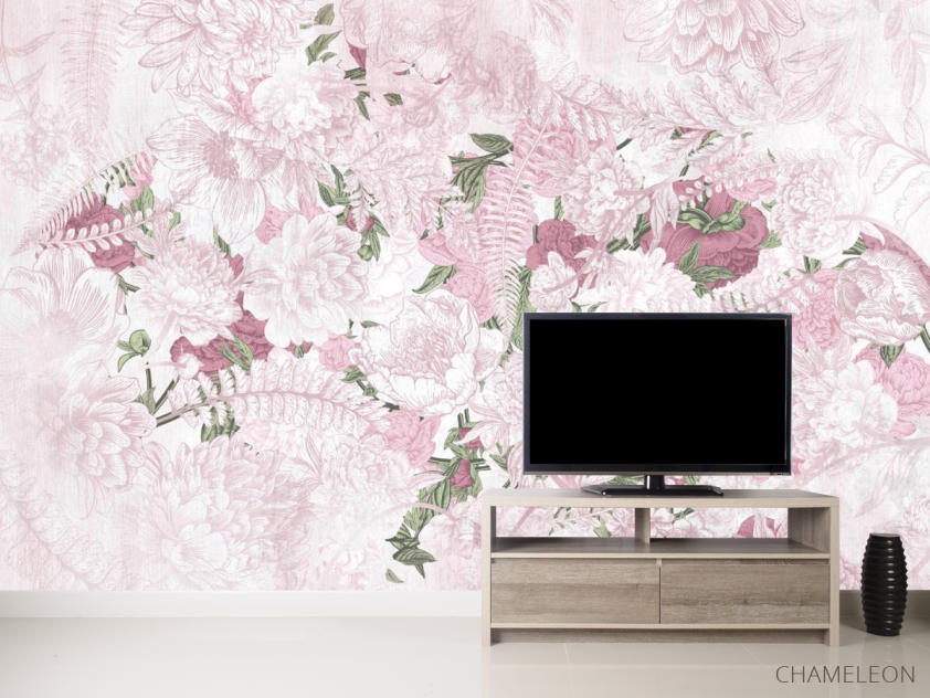 Фотообои Векторные дизайнерские цветы - 2