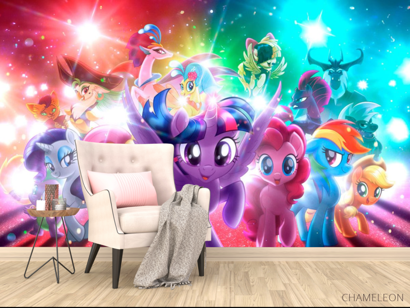 Фотообои Мультяшные литл пони - 4