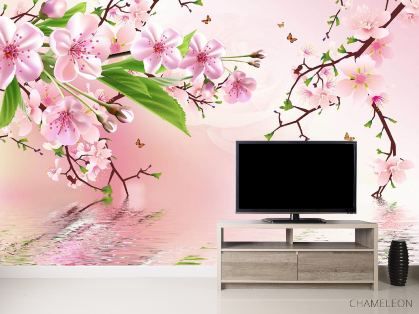 Фотообои цветущие ветви - 2