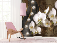 Фотошпалери Фреска арка з видом на море - 4