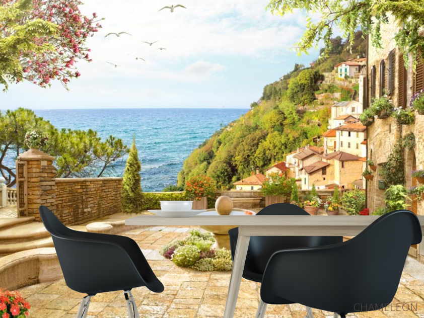 Фотошпалери Дворик - 1