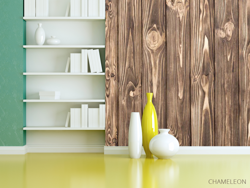 Фотошпалери Дерев'яні дошки лофт - 3