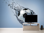 Фотообои футбольный мяч - 2