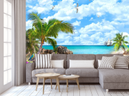 Фотообои Красивый берег моря - 3