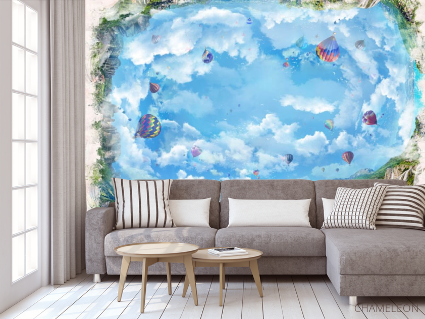 Фотообои воздушные шары - 3