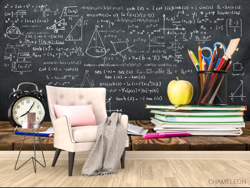 Фотообои Школьная доска - 4