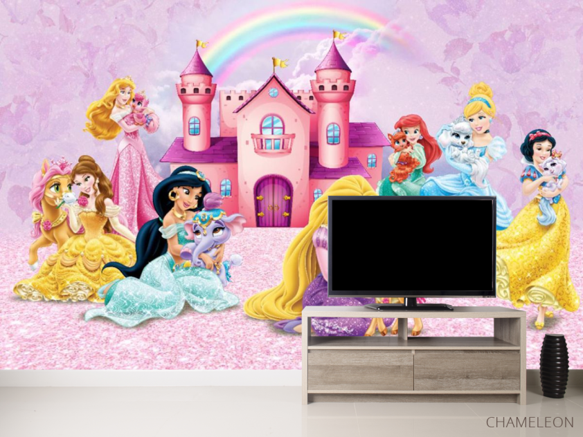 Фотообои принцессы, замок - 2