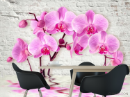 Фотошпалери 3д орхідея - 1