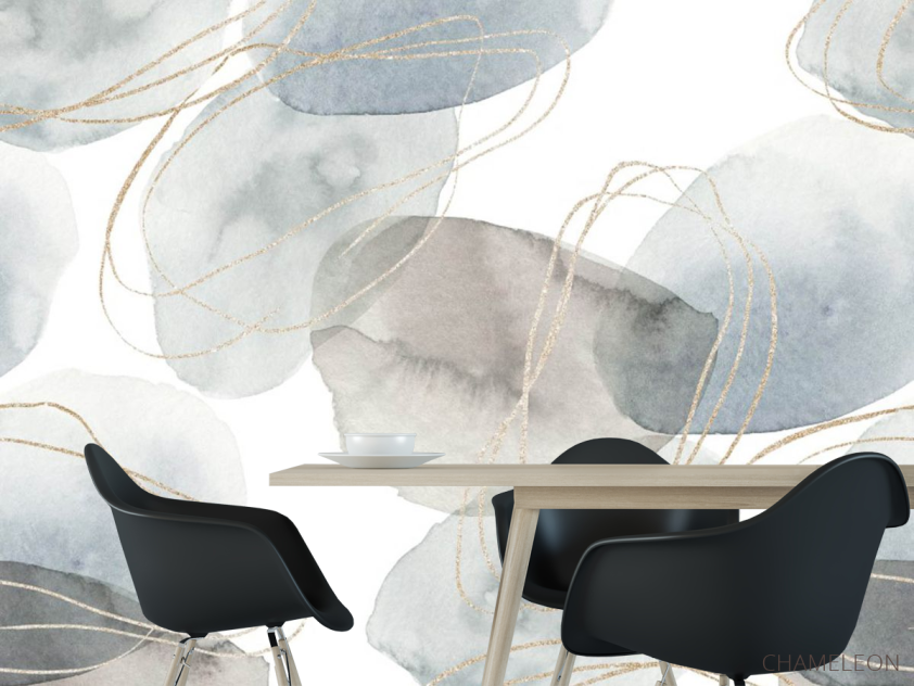 Фотошпалери акварельні плями - 1