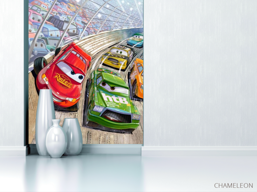 Фотообои Гонки "Тачек" - 1