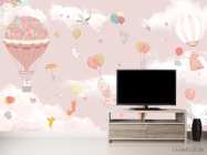 Фотообои Звери на воздушных шарах - 2