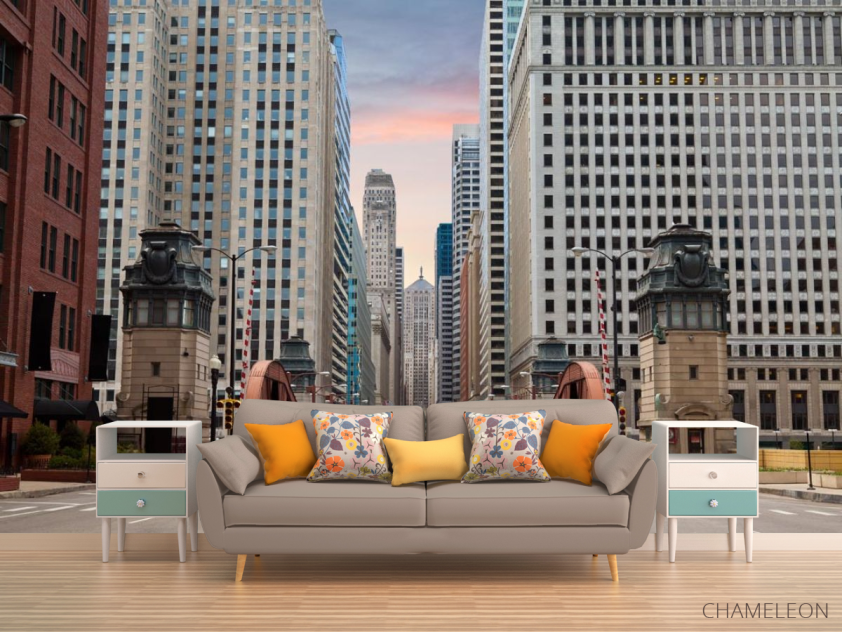 Фотообои метро Чикаго - 1