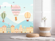 Фотошпалери повітряні кулі - 2