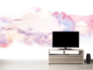 Фотообои Нежно-розовый Fluid art - 2