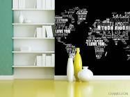 Фотошпалери Чорна карта - 3