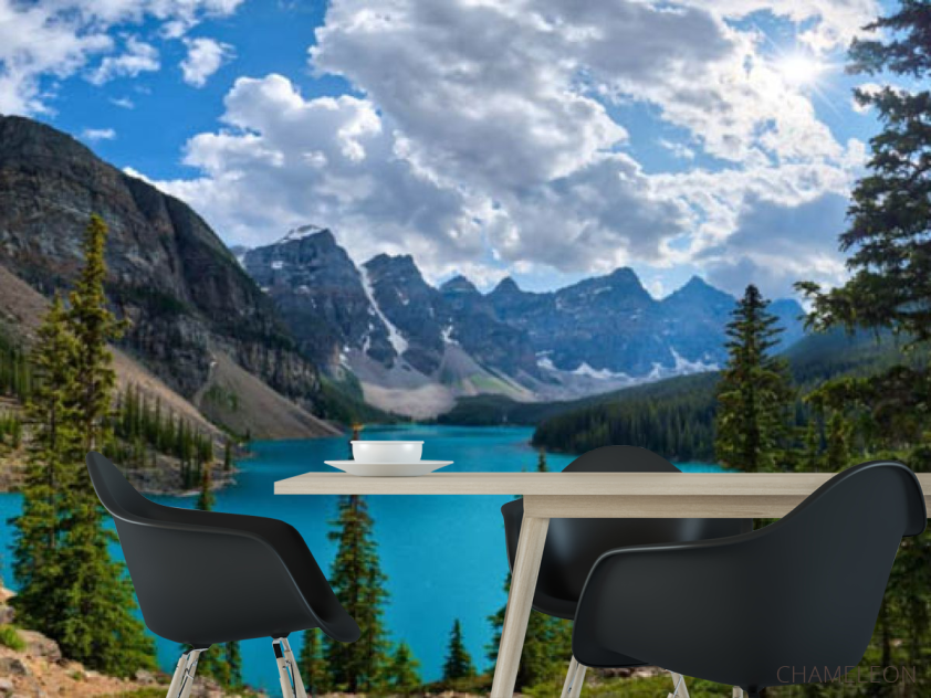 Фотошпалери Вид на озеро - 1