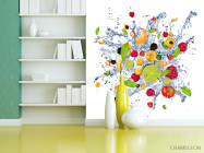 Фотообои фрукты и вода - 3