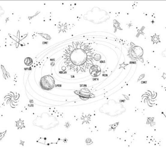 Фотообои Планеты солнечной системы Фотообои Планеты солнечной системы 33026