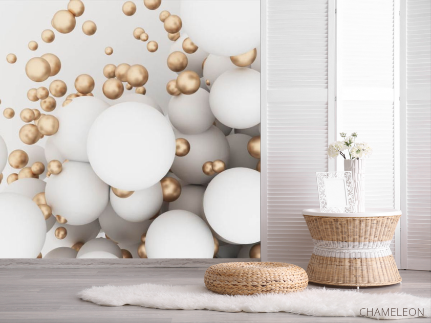 Фотошпалери кулі 3д - 2