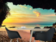 Фотошпалери Вид на мосркой Захід - 1