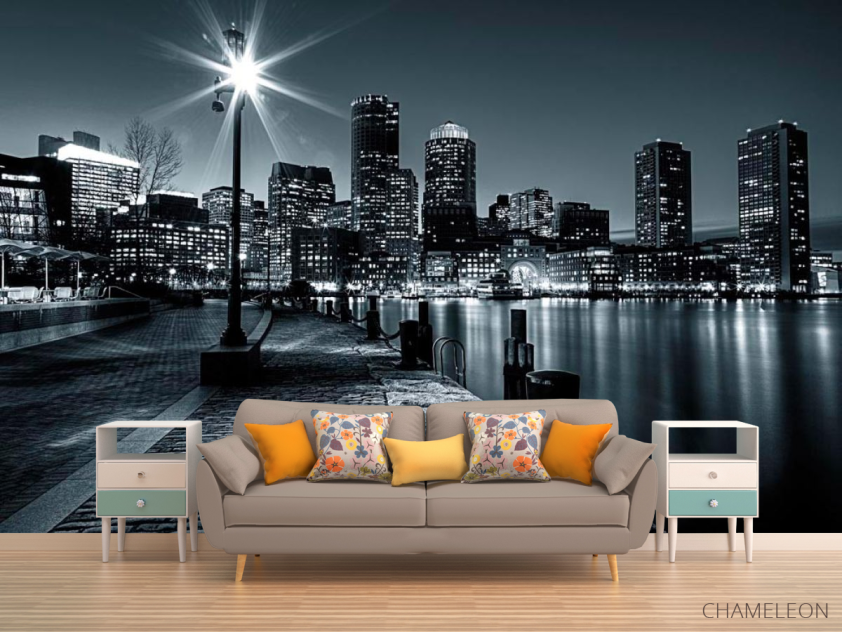 Фотообои Ночная набережная - 1