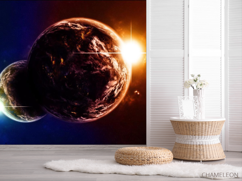 Фотошпалери Планети в космосі - 2