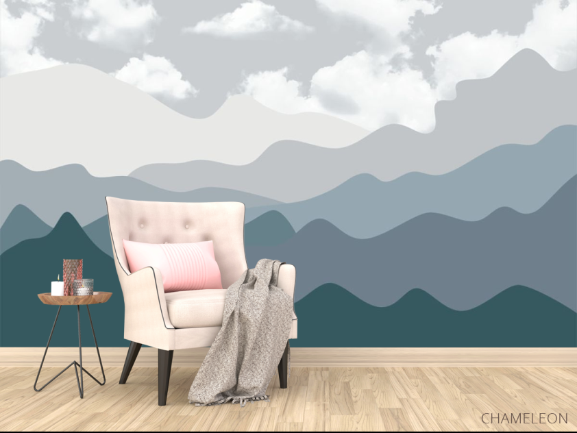 Фотообои Серые горы - 4