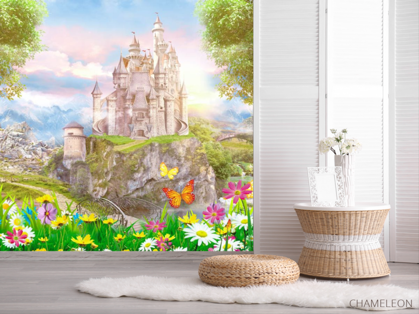 Фотошпалери Замок на галявині - 2