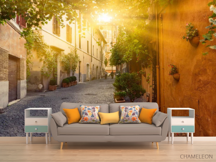 Фотообои улочка - 1