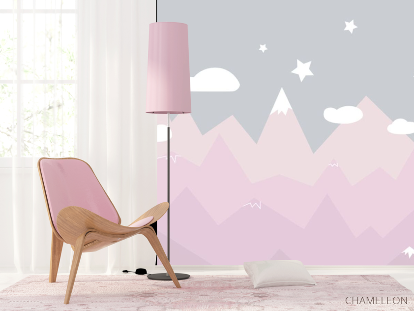 Фотошпалери Рожеві гори - 4